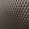 Widok szczegółowy na panel z serii metalowej, ukazujący precyzyjne wzory przypominające wytłoczone łuski w metalicznym wykończeniu.