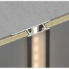 Listwa aluminiowa - łączeniowa z korytem na Led nr. 5512, CZARNY, 3 m - obrazek 2