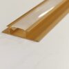 Listwa aluminiowa - łączeniowa z korytem na Led nr. 5512, ZŁOTY, 3 m - obrazek 6